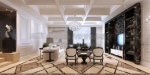 Luxus-Wohnzimmer 3D-Modell