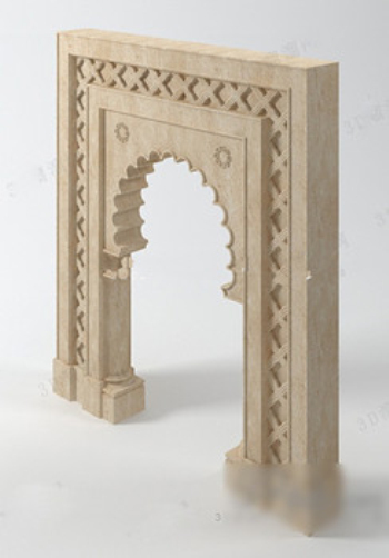 3D-Modell des europäischen Stil Tren
