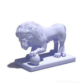 Stein Löwen 3D-Modell