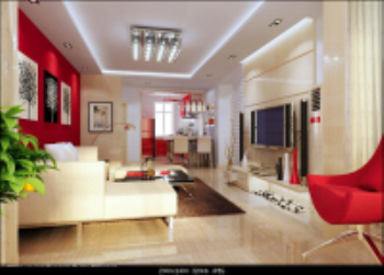 Moderne stilvolle Wohnzimmer