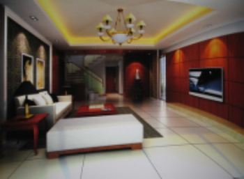 Modern European-style einfach und großzgiges Wohnzimmer