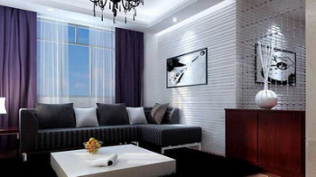Moderne minimalistische Wohnzimmer