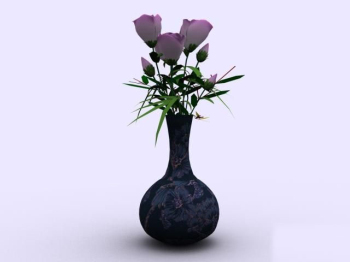 Indoor-Anlagen Vase Modell
