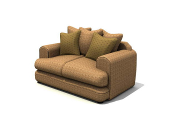 Interior Stoff Sofa 3D-Modelle