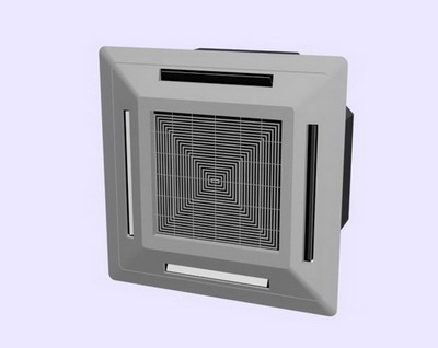 Quadratisch Decke Klimaanlage 3D-Modelle