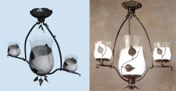 Elegante Europäischen Kristallglas Kerzeleuchter