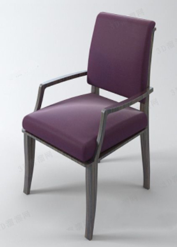 Gemeinsame lila Sofa Stuhl Modell