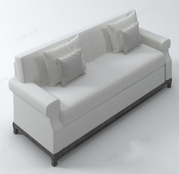 Weißes Sofa Fotomodell Menschen