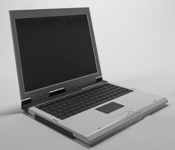 Weiß Laptop-Modell
