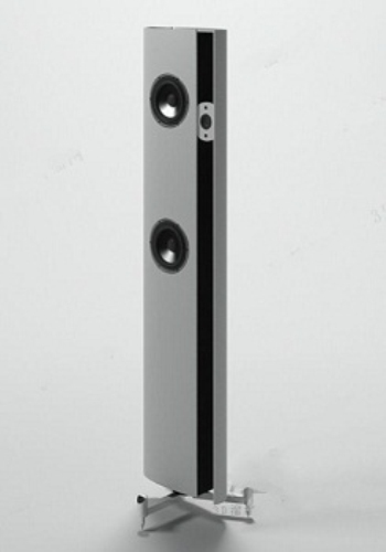 Silber Lautsprecher 3D-Modell