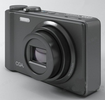 Schwarz SLR-Modell