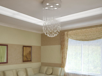 Kristall Vorhang Decke 3D-Modelle