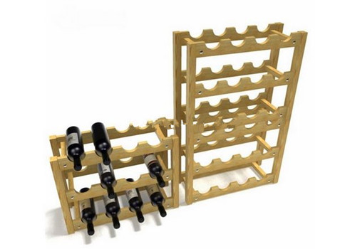 Jahrgang Wein Rack-Modell