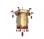 3D-Modelle Retro-Stil Kronleuchter