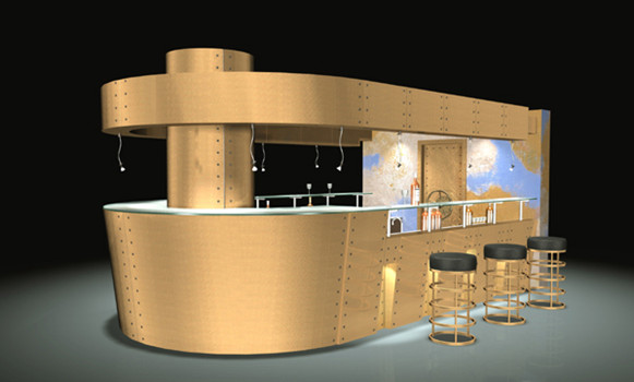 Edle Teebar 3D-Modelle