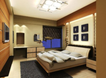 Einfache und elegante Schlafzimmer Modell