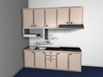 Kchenbau 3D-Modell