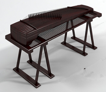 Guzheng 3D-Modelle herunterladen