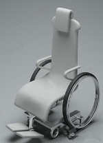 3D-Modell des neuen Rollstuhl