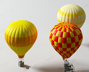 Farbe kreative Heißluftballon Modell