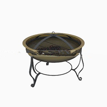 Kleine BBQ 3D-Modelle