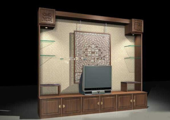 China Wind TV Hintergrundmodell