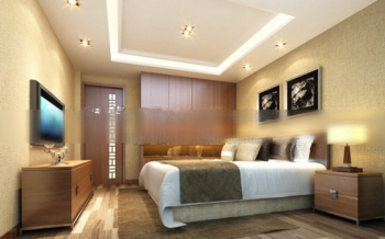 3D-Modell von Hotelzimmern