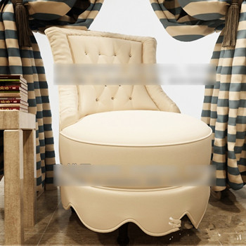 Komfortables rundes Sofa 3D-Modell