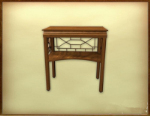 Retro Holztisch 3D-Modell