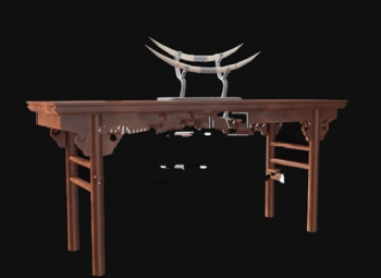 Chinesischen Tisch 3D-Modell