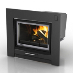 schwarz Kamin 3D-Modelle
