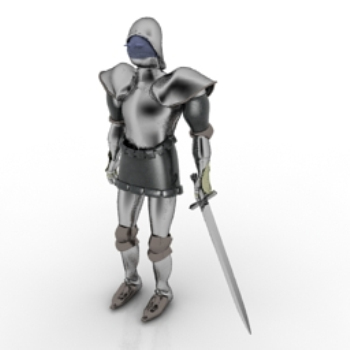 Europäische Ritter 3D-Modelle