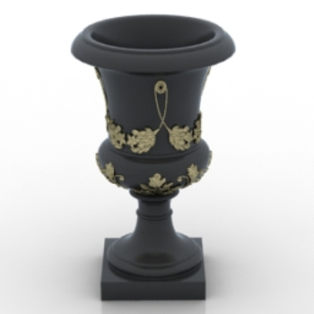 Nachttisch Vase Dekorationen Modell