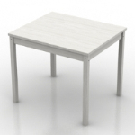 weiß Hocker Modell