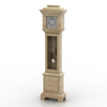 Retro hölzerne Uhr-Modelle