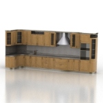 Luxus Holzschrank Modell