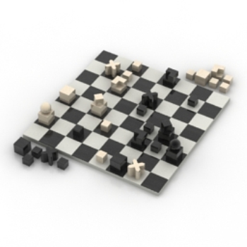 Schach 3D-Modelle