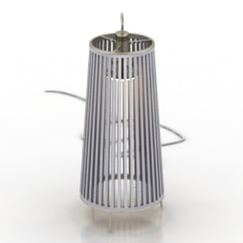 Silber Lampen Modell