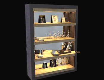 3D-Modell zu Hause Schränke