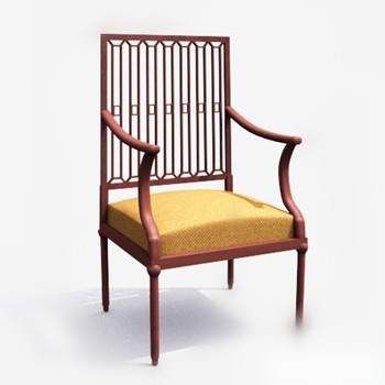 Chinesische Stuhl 3D-Modell