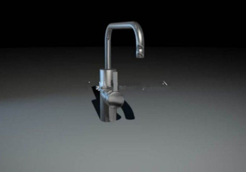 3D-Modell Bad Wasserhahn