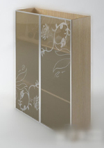3D-Modell des klassischen Muster Kleiderschrank