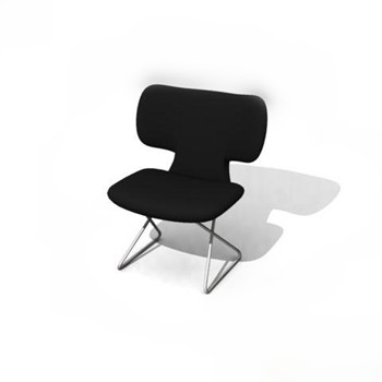 3D-Modell eines einfachen Hocker