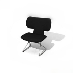 3D-Modell eines einfachen Hocker