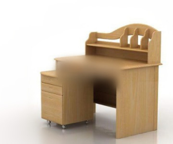 Nette Kinder Tisch 3D-Modell