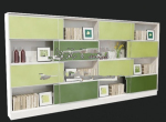 Erfrischende Bcherregal 3D-Modell