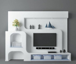 Erstellen Sie neue TV Hintergrund 3D-Modell
