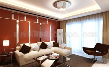 Gemtliches Wohnzimmer 3D-Modell