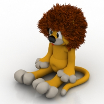Lion Puppe Modell
