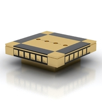 Yellow Tabelle 3D-Modell